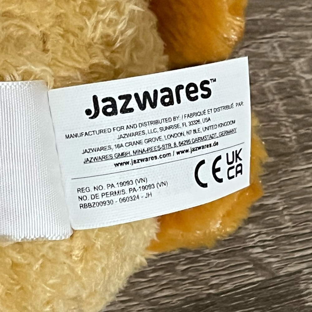 Bum Bumz By Russ Tea Time Bumz 5” Seymour The British Scone Plush - Picture 13 of 13